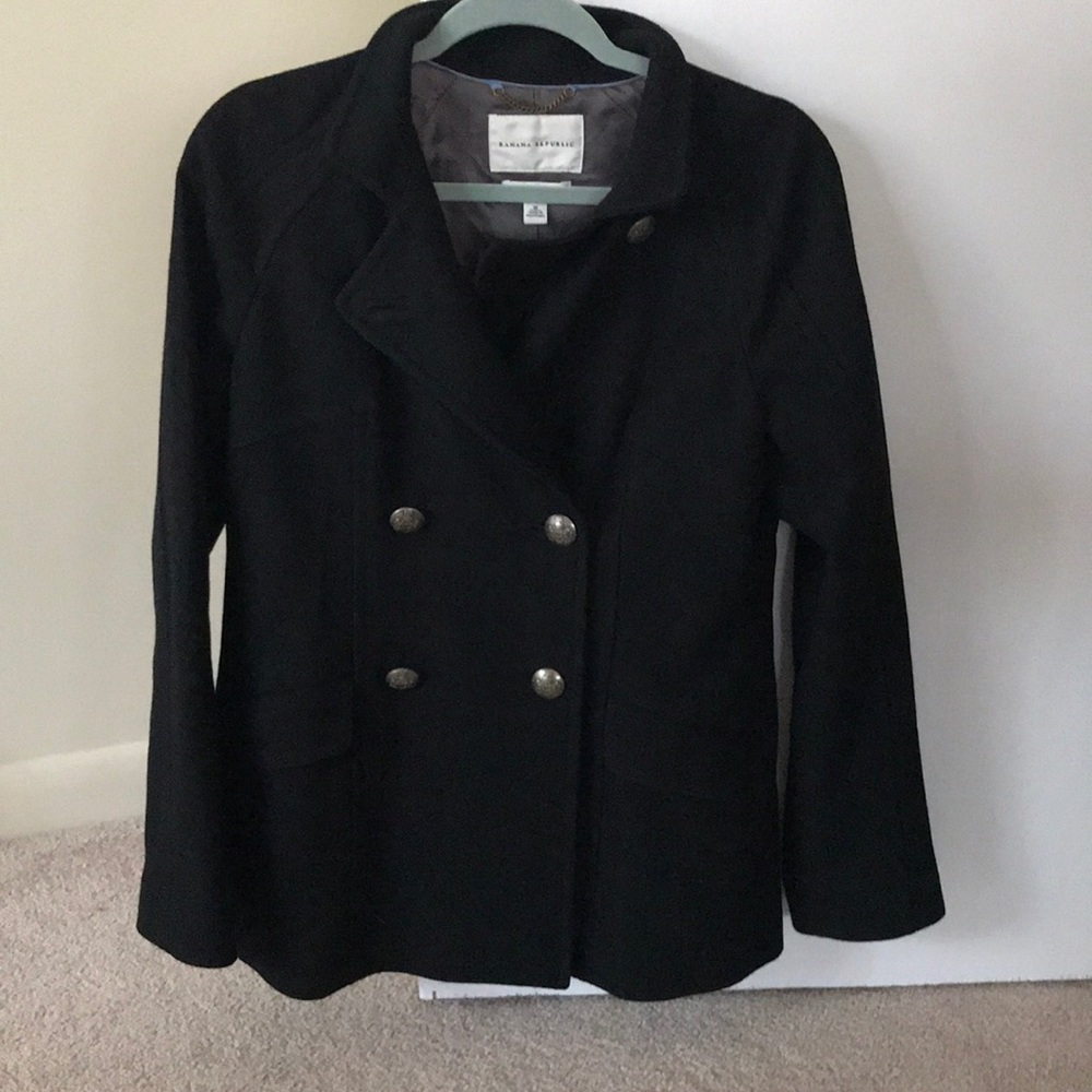 Banana republic pea coat
